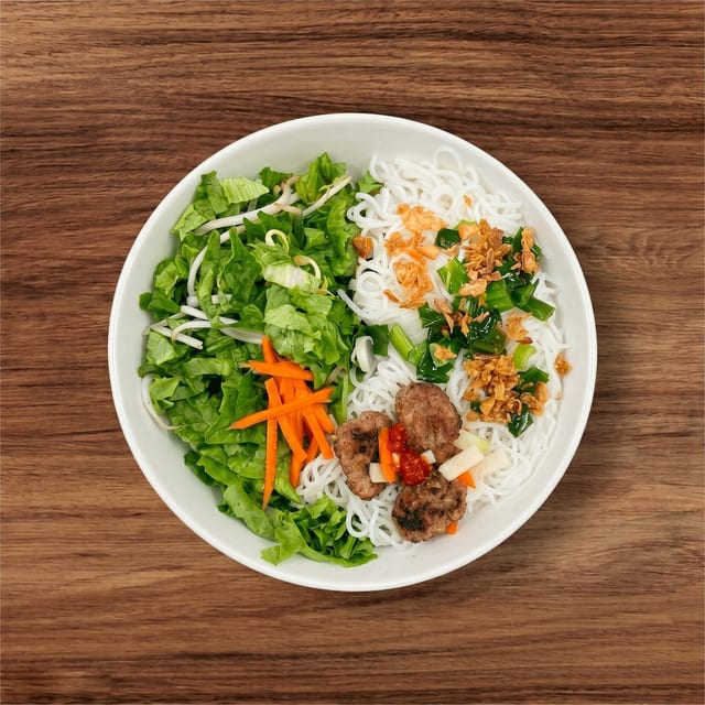 Vermicelli with Grilled Pork Hanoi Style.
