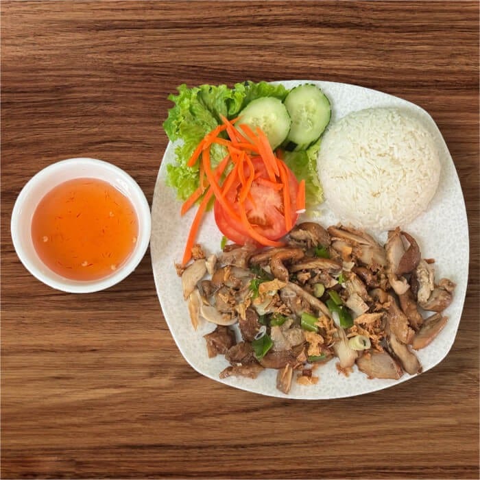 Grilled Chicken with Rice.