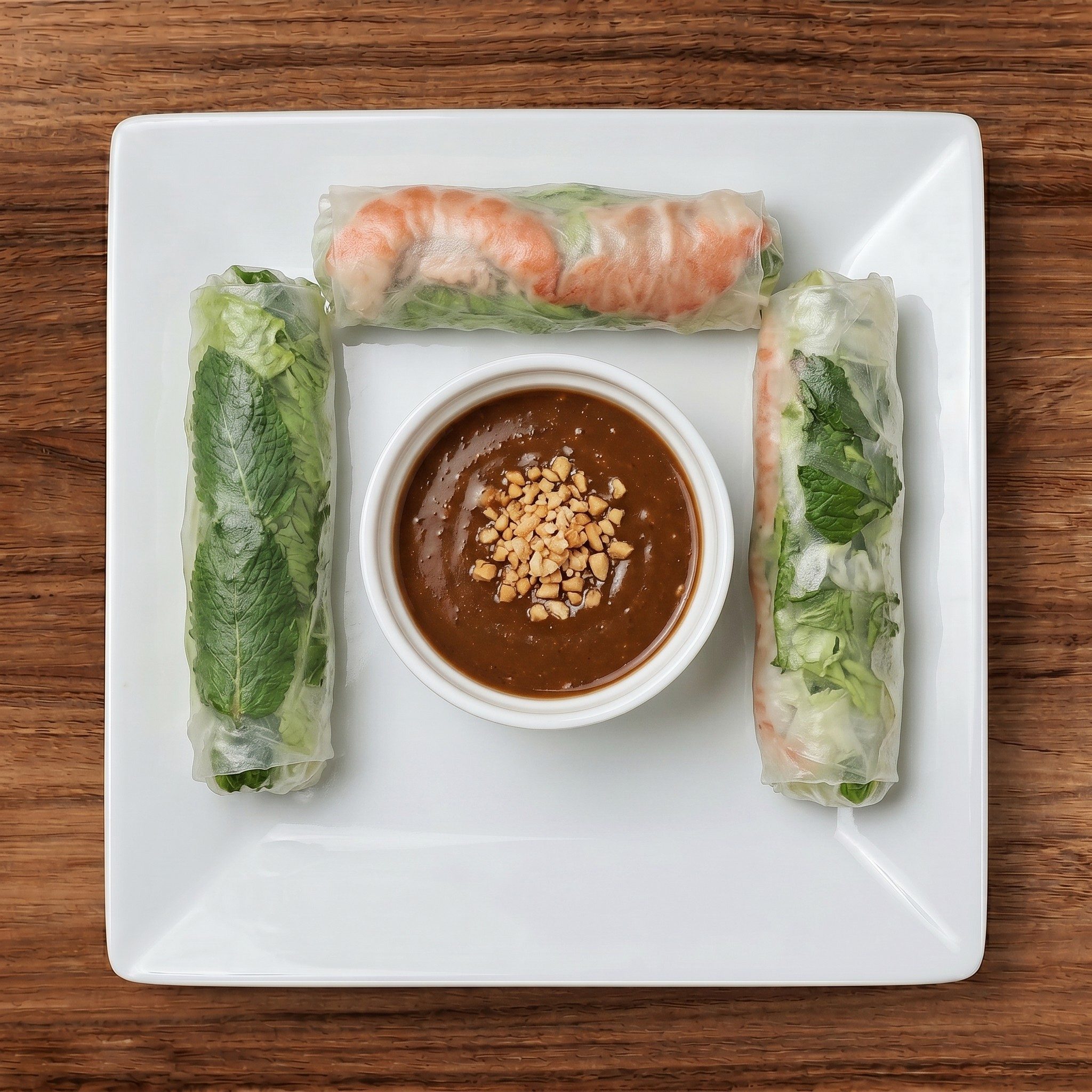 Tofu Spring Rolls.