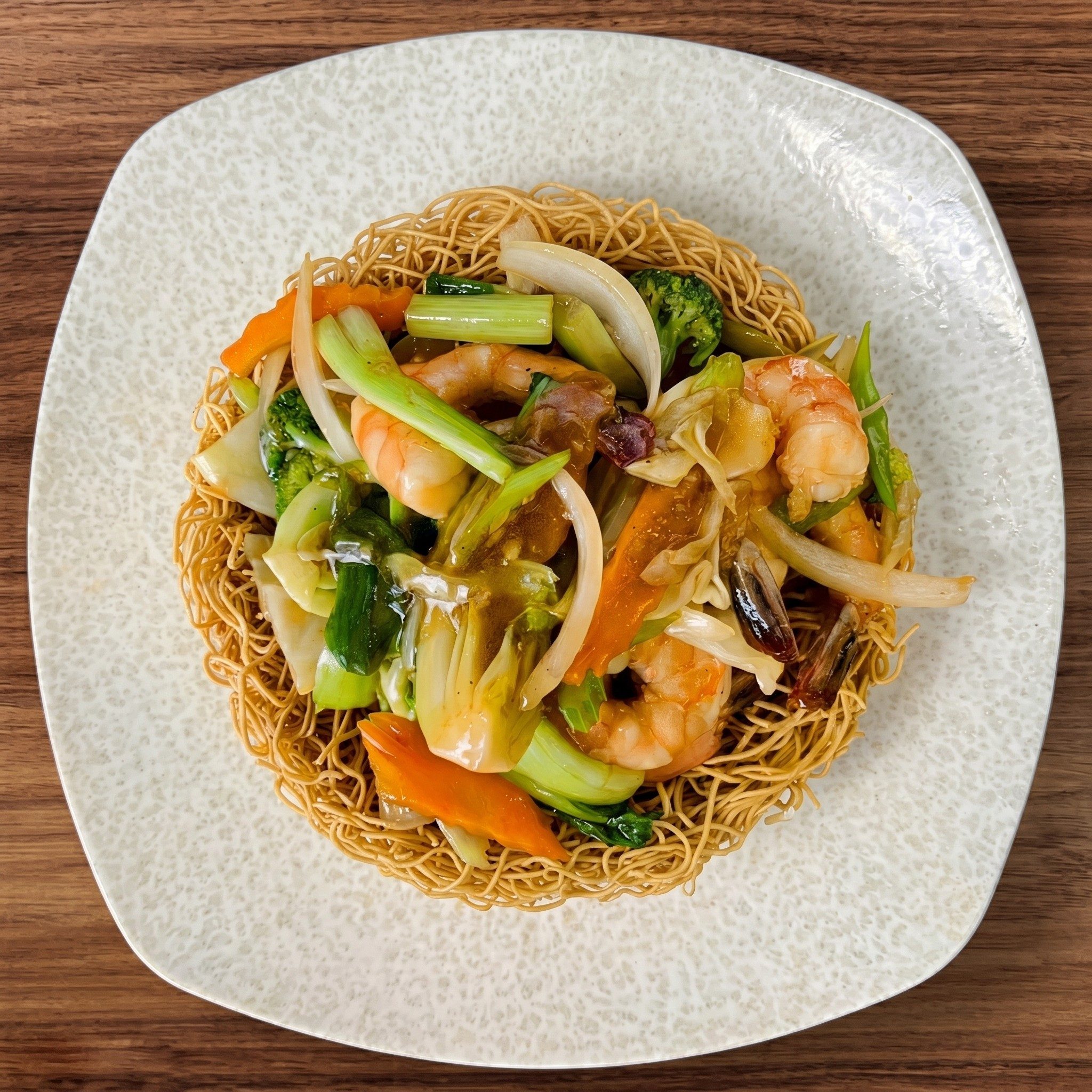 Crispy Egg Noodles.