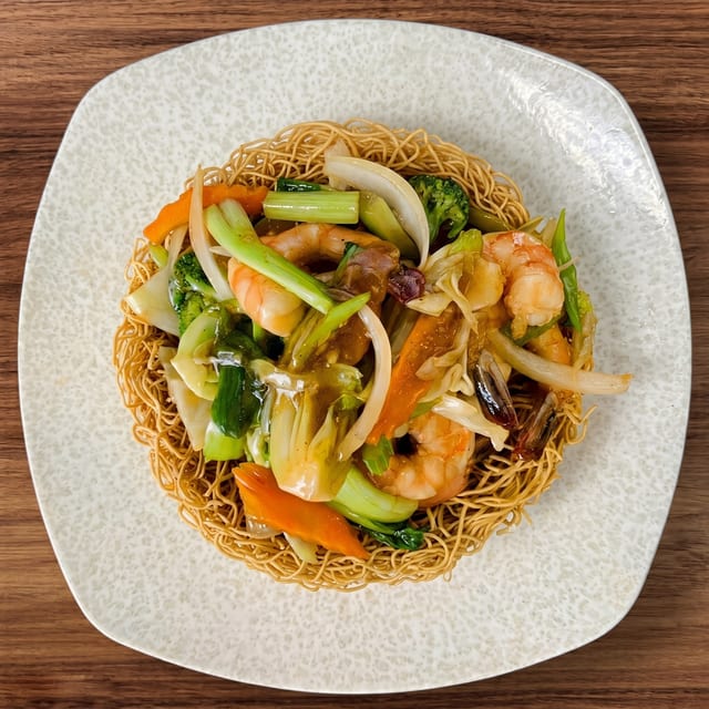 Crispy Egg Noodles.