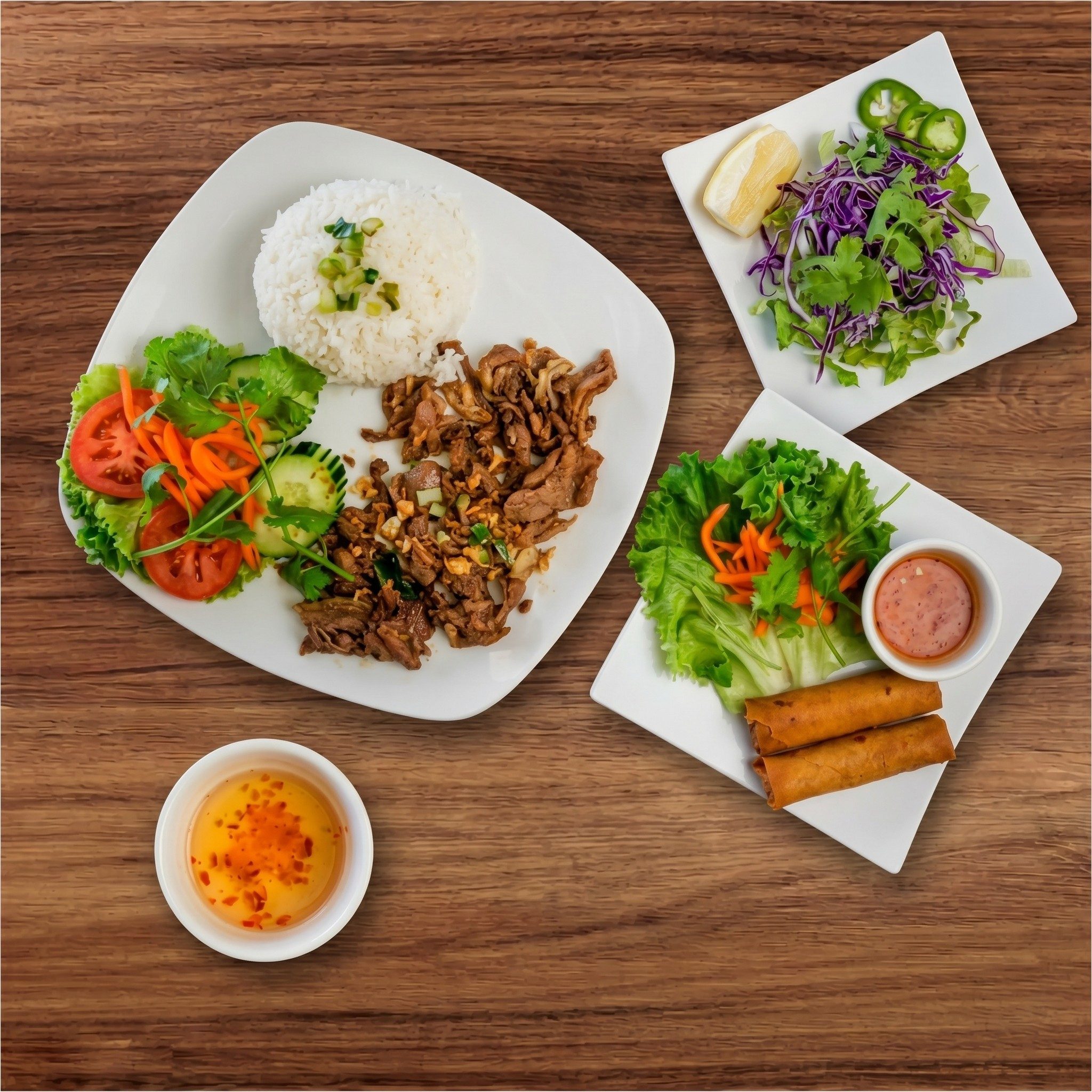 Combo 4: Rice Plate.