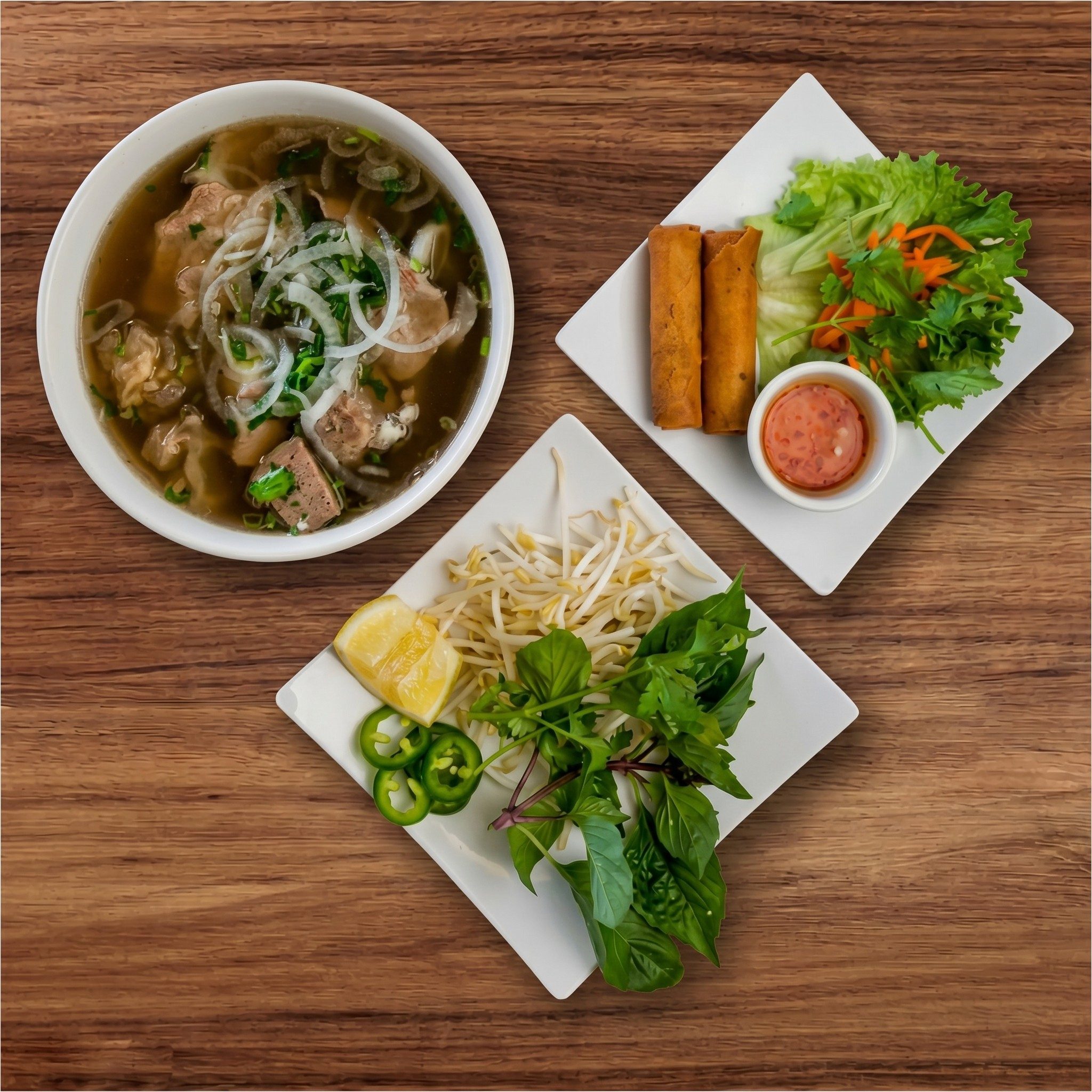 Combo 1: Pho Noodle Soup.